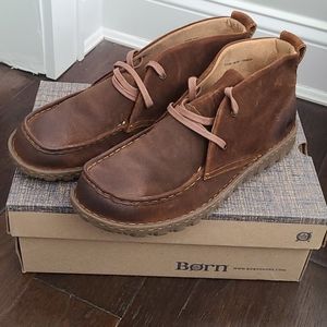 Men's leather suede boots